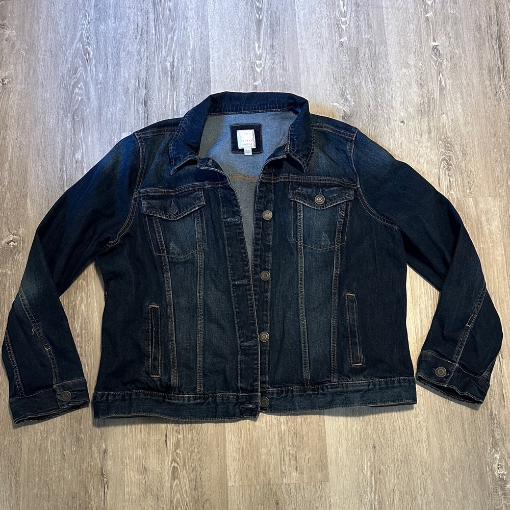 LC Lauren Conrad Indigo Denim Jacket